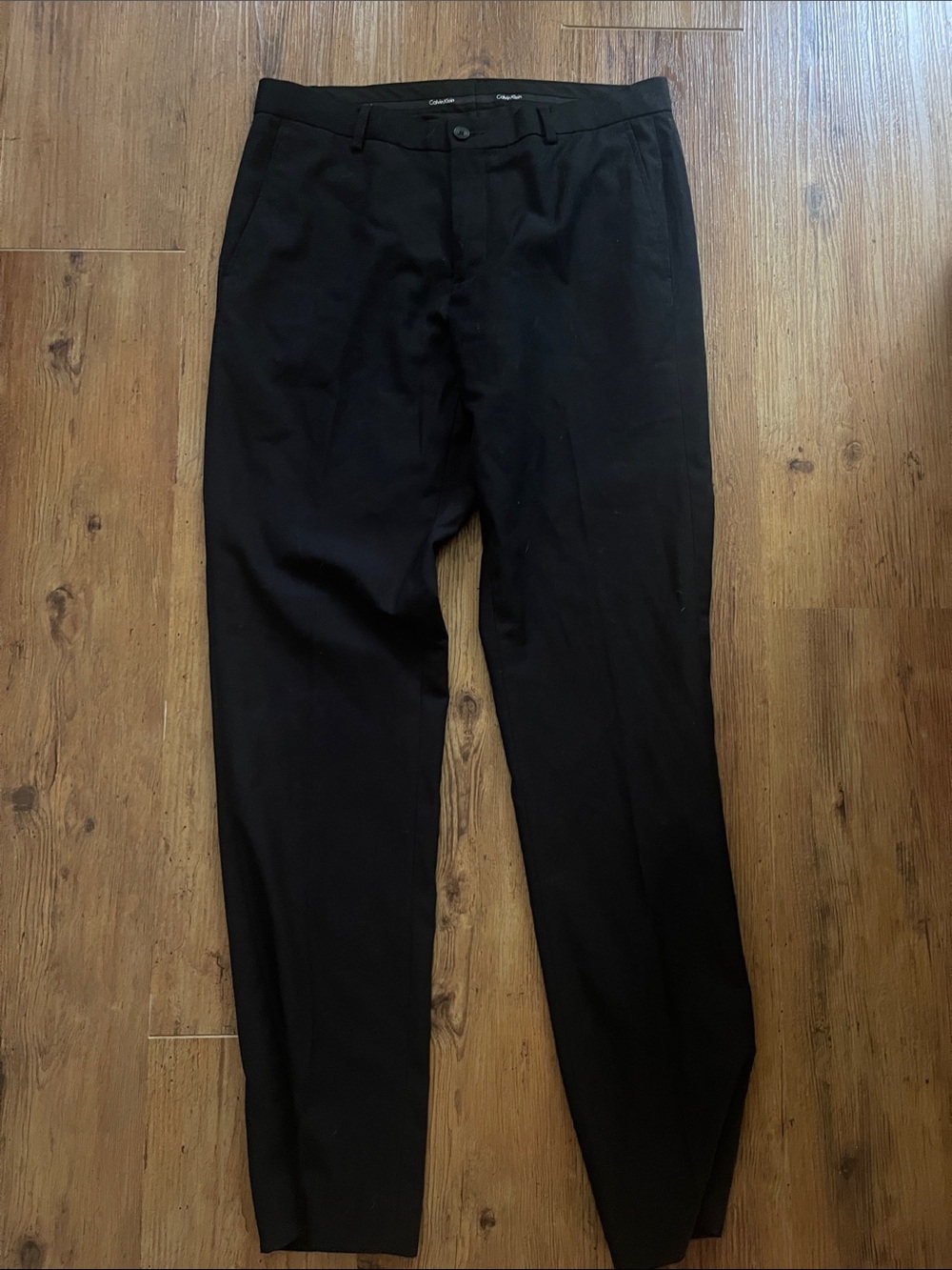 Calvin Klein Black Men's Dress Pants - Slim Straight